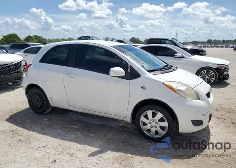 2010 Toyota Yaris z USA, uszkodzony, nr VIN JTDJT4K30A5303424